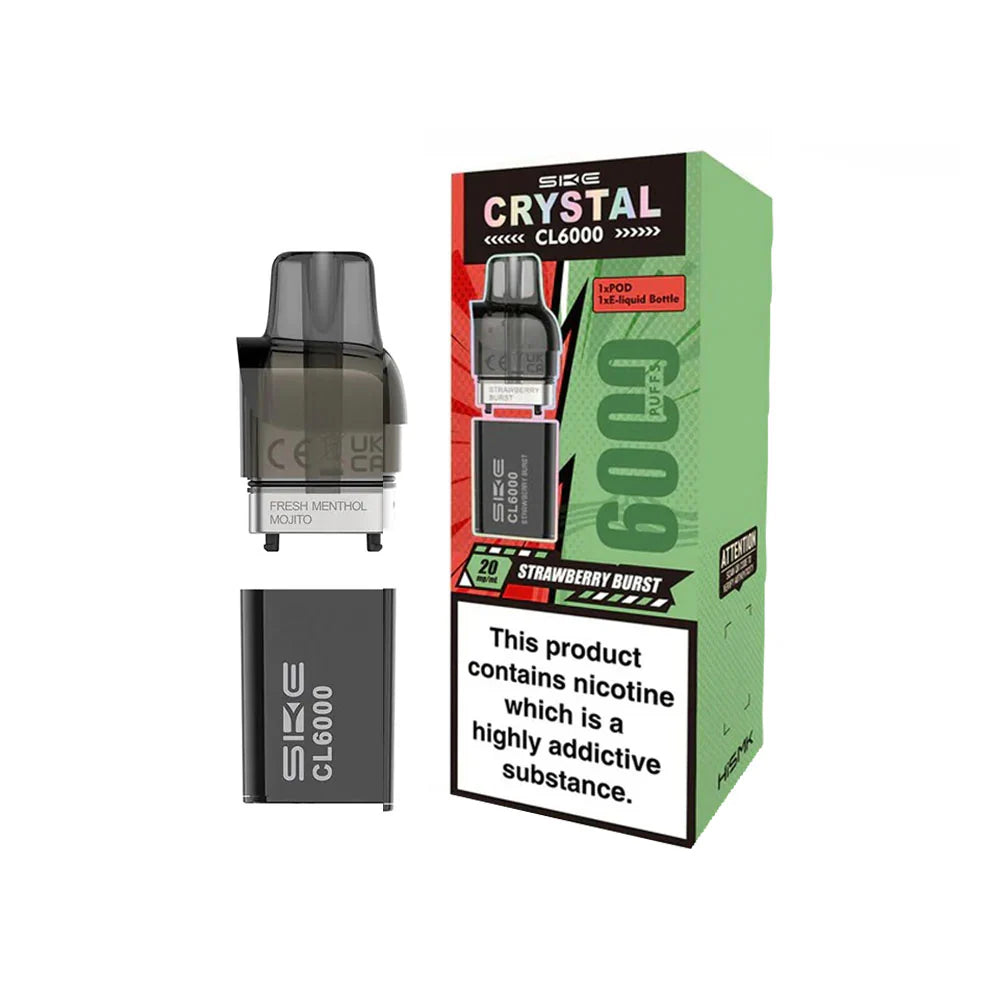 SKE Crystal CL6000 Strawberry Burst Pod