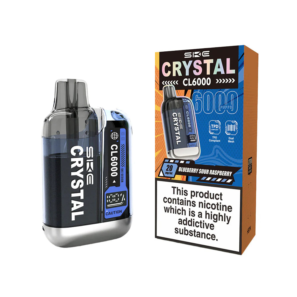 SKE Crystal CL6000 Blueberry Sour Rasberry Kit