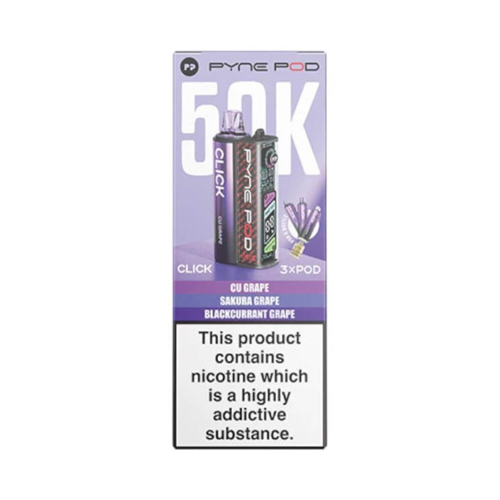 Pyne Pod Click 50k Device - Grape Edition