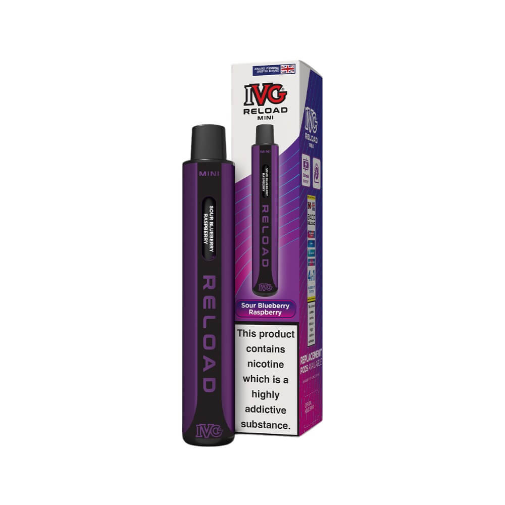 IVG Reload Mini Kit Sour Blueberry Raspberry