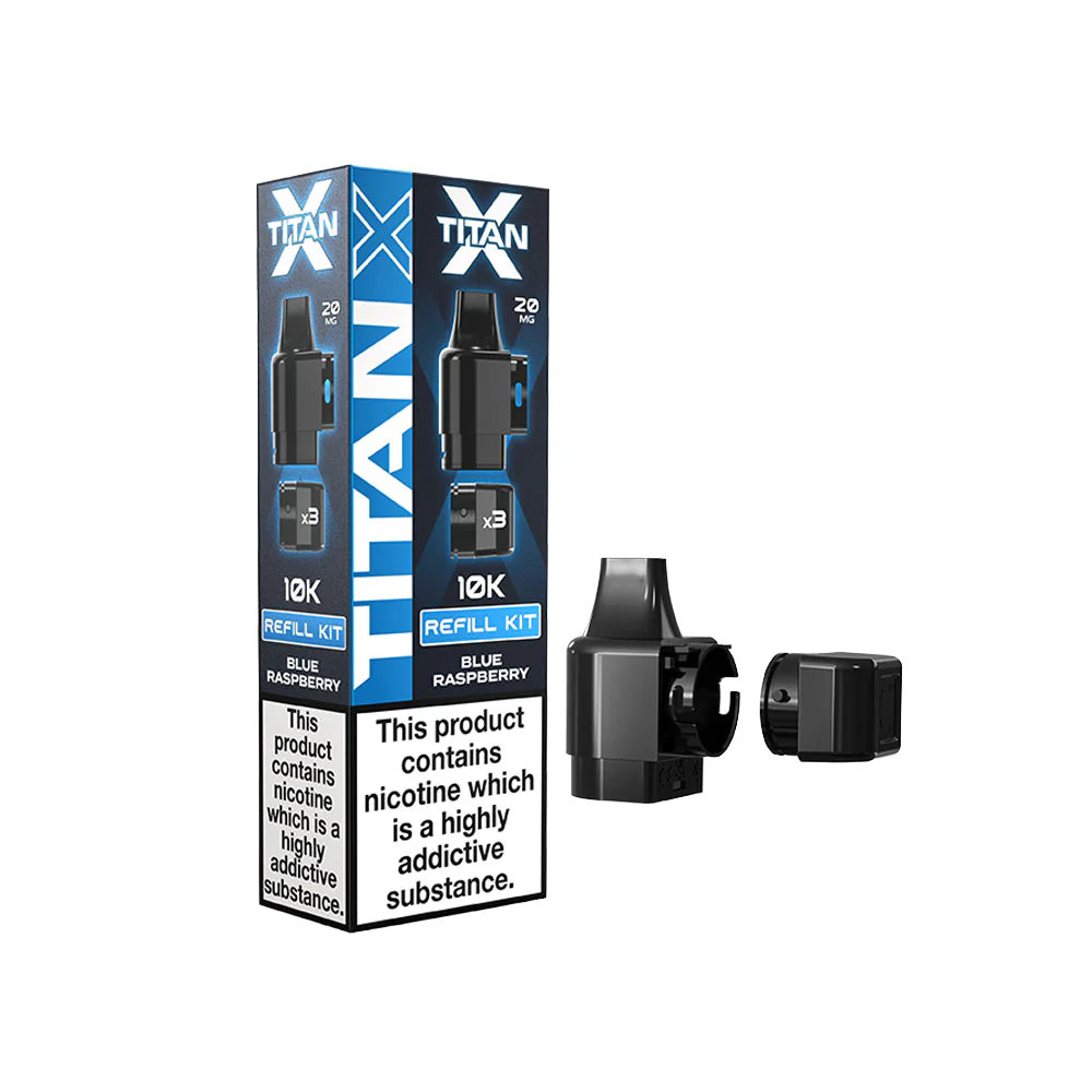 Titan X Refills 20mg Blue Raspberry