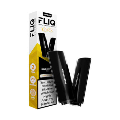 Avomi Fliq Replacement Pods Pack of 2 Pineapple Ice