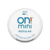 on!®mini Mint Regular 3mg Round Can