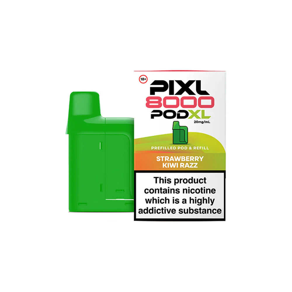 PIXL 8000 Refill Tank Strawberry Kiwi Razz