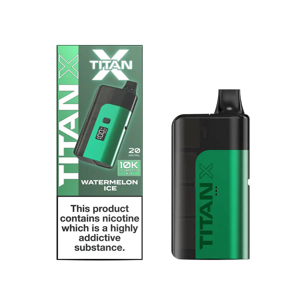Titan X Starter Kit 20mg Watermelon Ice