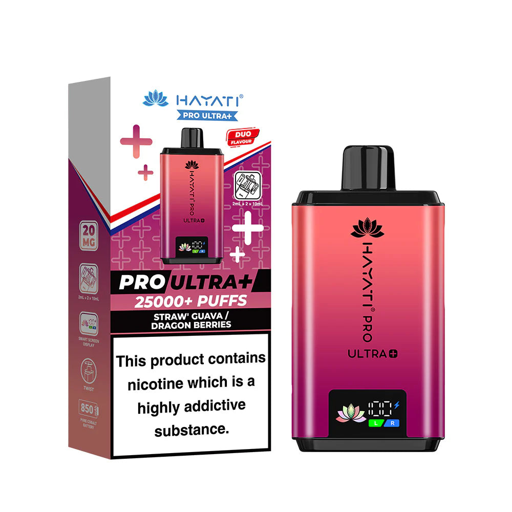 Hayati Pro Ultra+ Kit Straw' Guava / Dragon Berries
