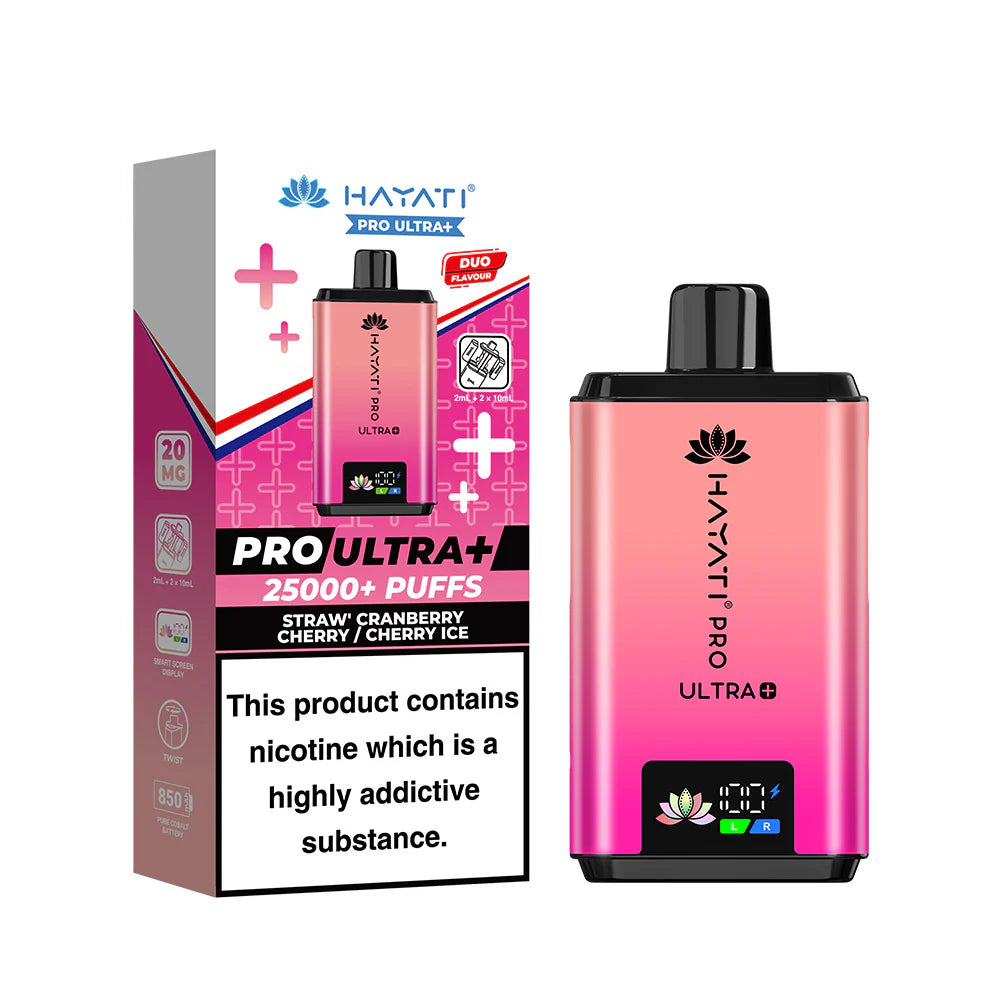 Hayati Pro Ultra+ Kit Straw' Cranberry Cherry / Cherry Ice