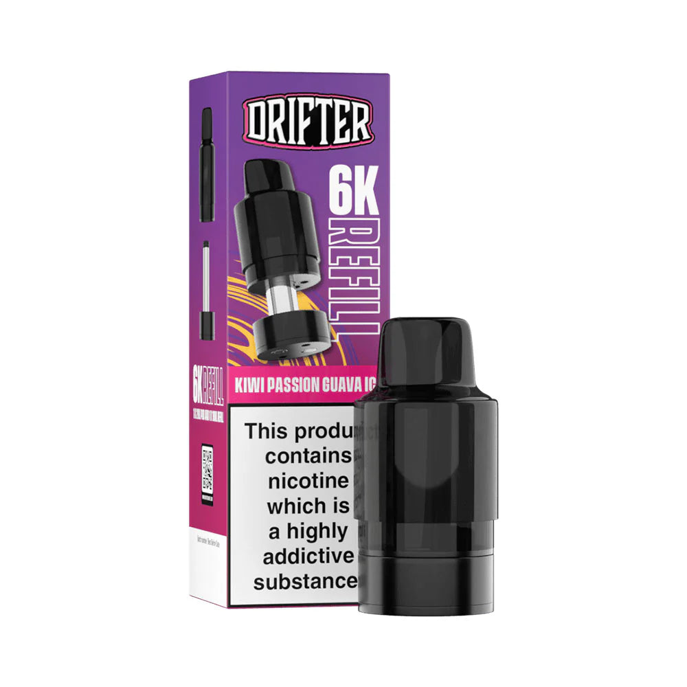Drifter 6K Pod Kiwi Passion Guava Ice 20mg