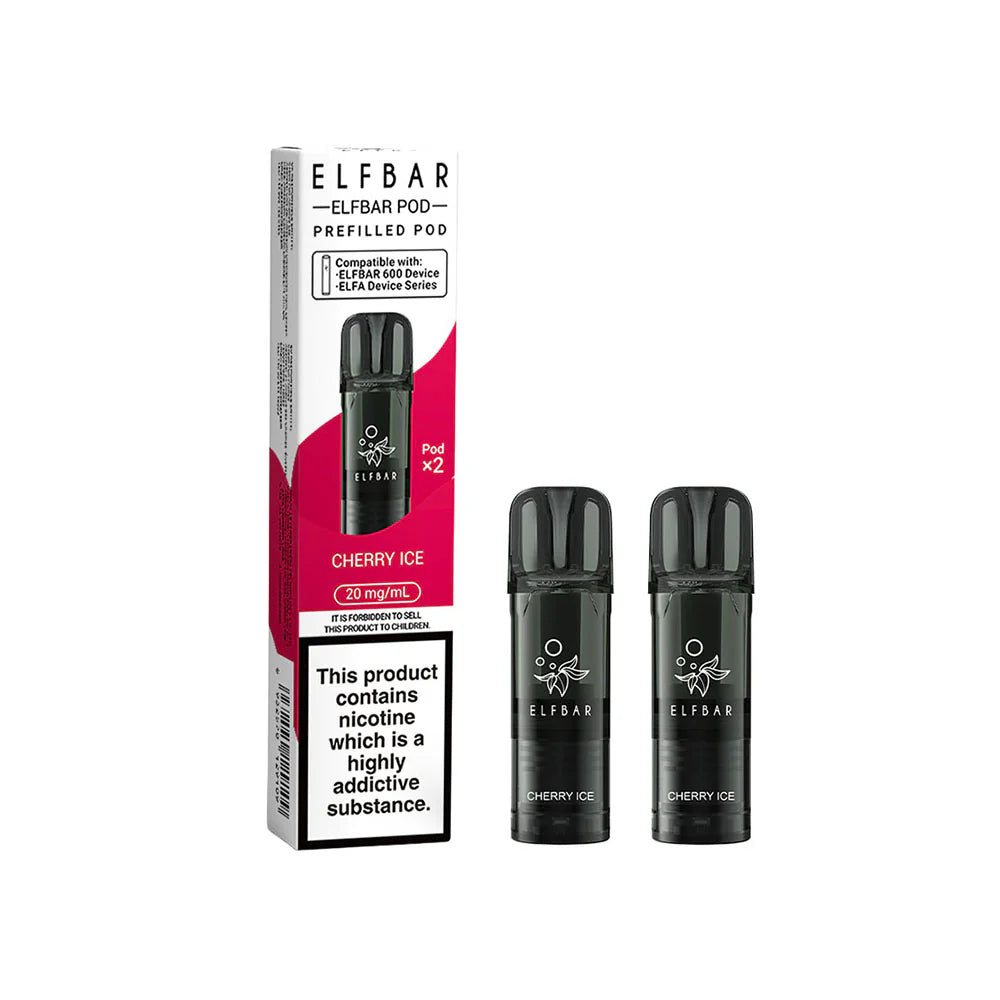ELFbar 600 Replacement Pod Cherry Ice