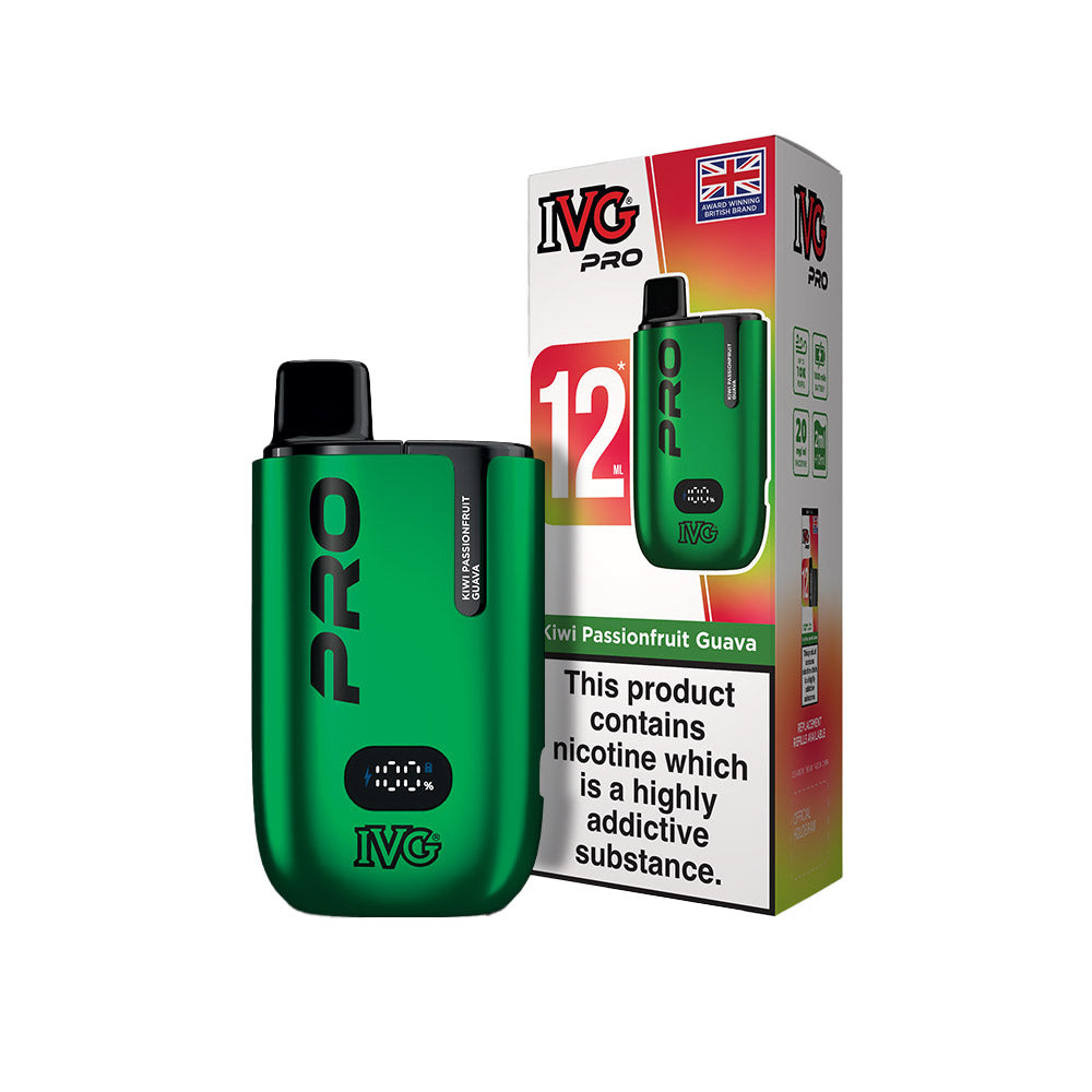 IVG PRO 12 Starter Kit Kiwi Passionfruit Guava 20mg