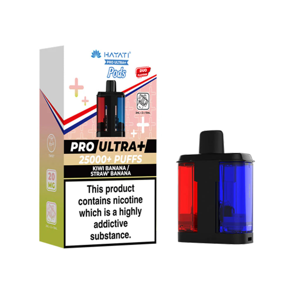 Hayati Pro Ultra+ Refill Pod Kiwi Banana / Straw' Banana