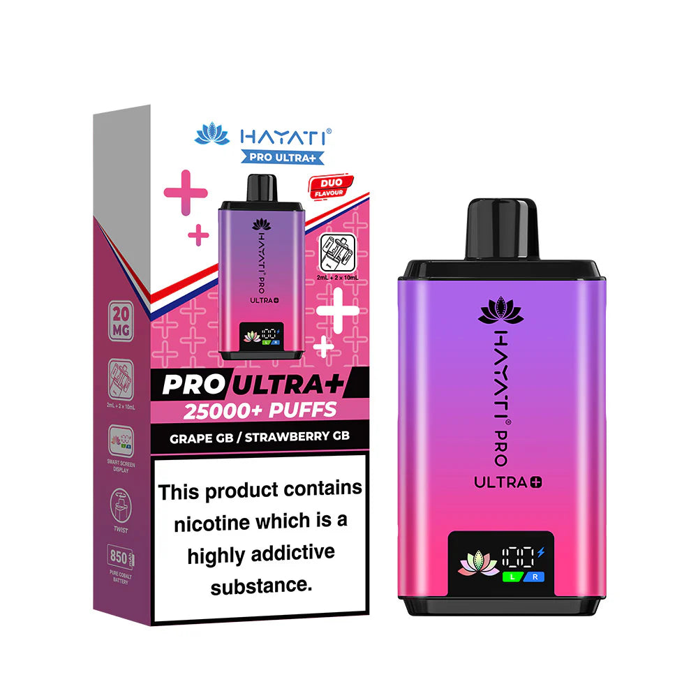 Hayati Pro Ultra+ Kit Grape GB / Strawberry GB