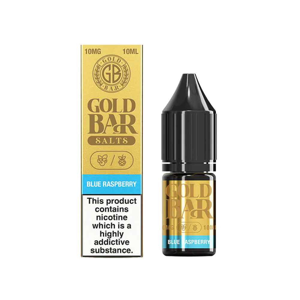 Gold Bar Nic Salts Blue Raspberry 10mg