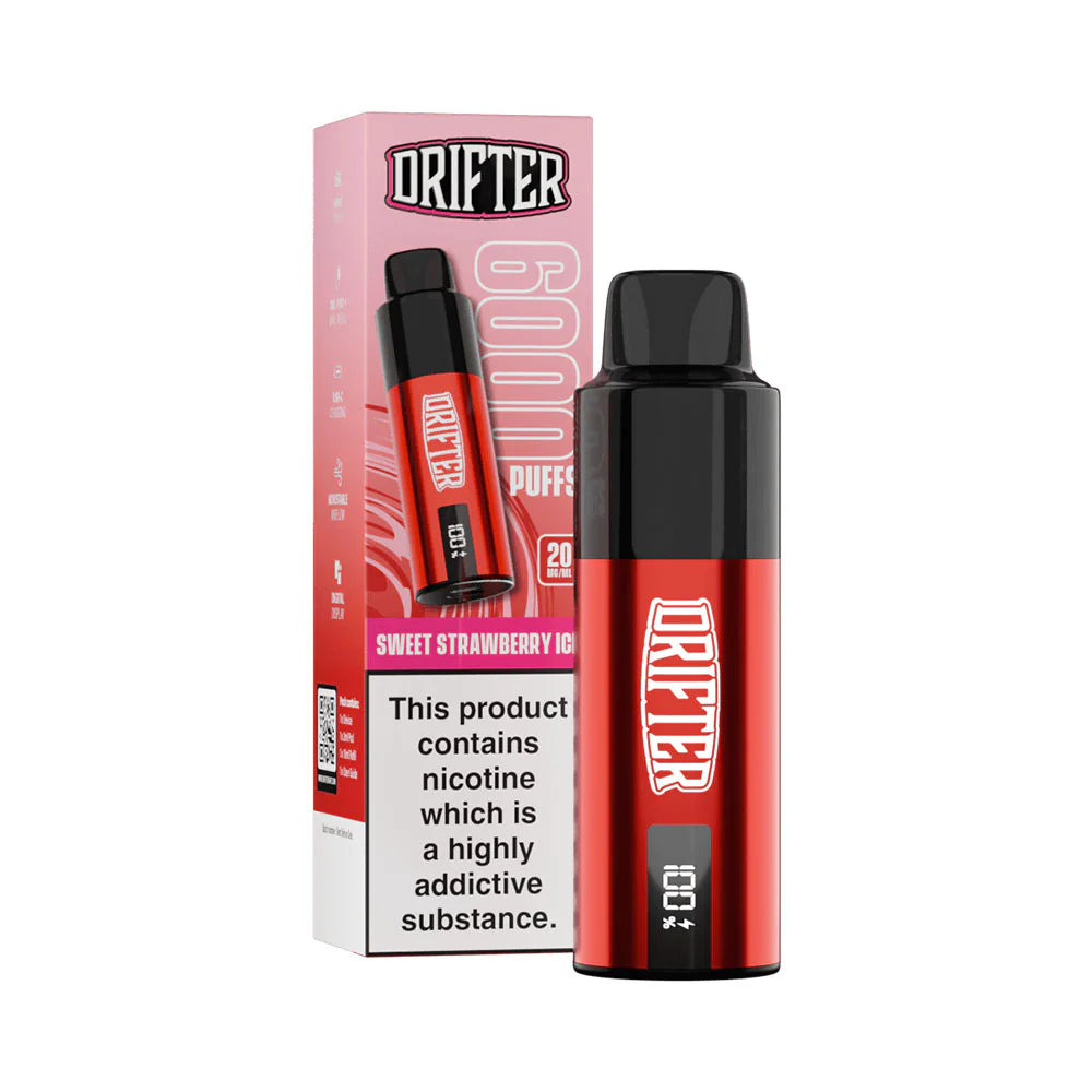 Drifter 6K Kit Sweet Strawberry Ice 20mg