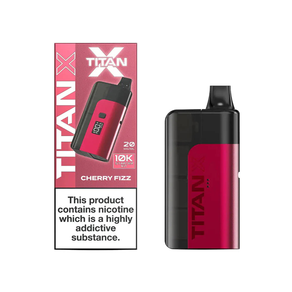 Titan X Starter Kit 20mg Cherry Fizz
