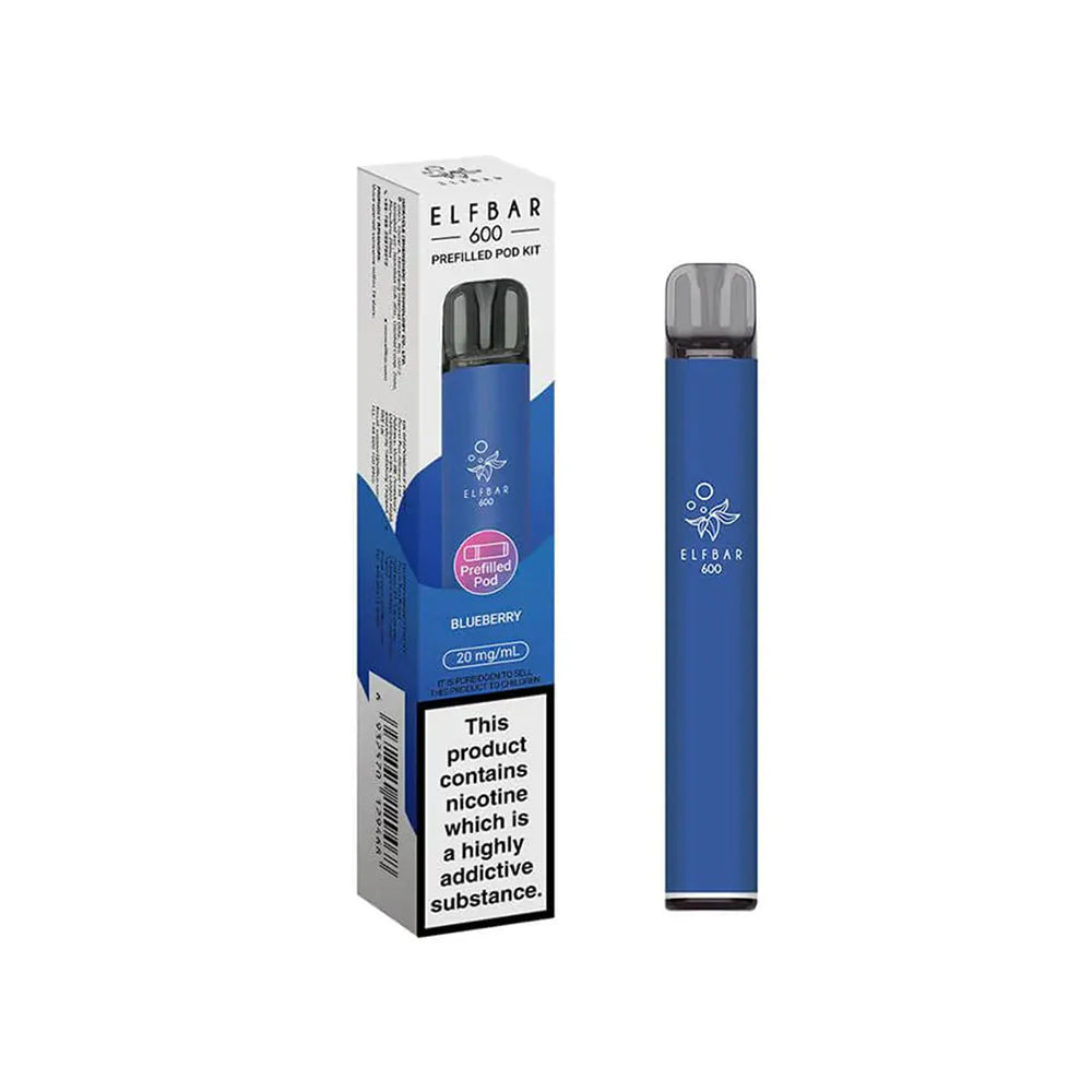 ELFbar 600 Rechargeable Kit Blueberry
