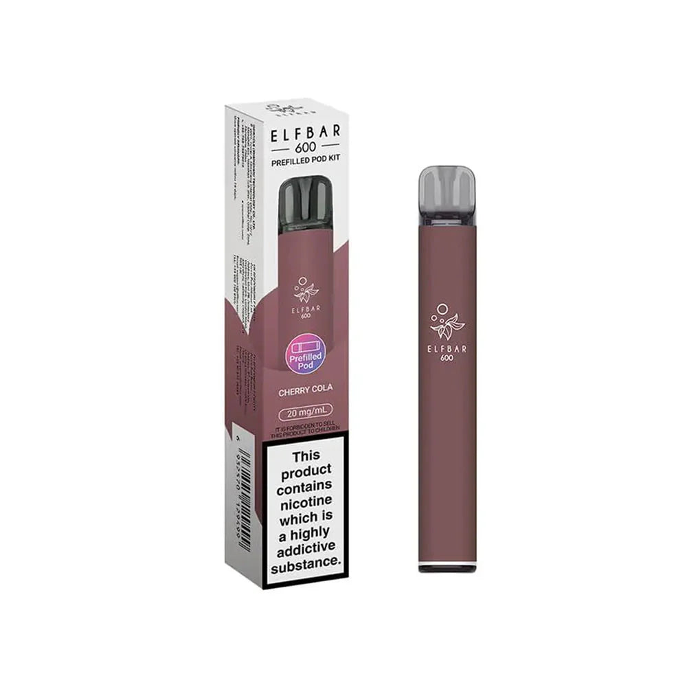 ELFbar 600 Rechargeable Kit Cherry Cola