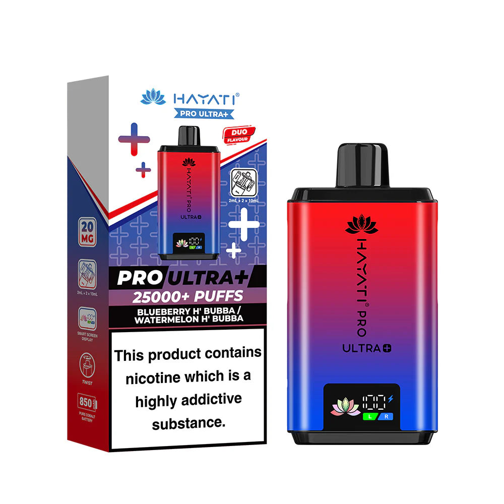 Hayati Pro Ultra+ Kit Blueberry H'Bubba / Watermelon H' Bubba