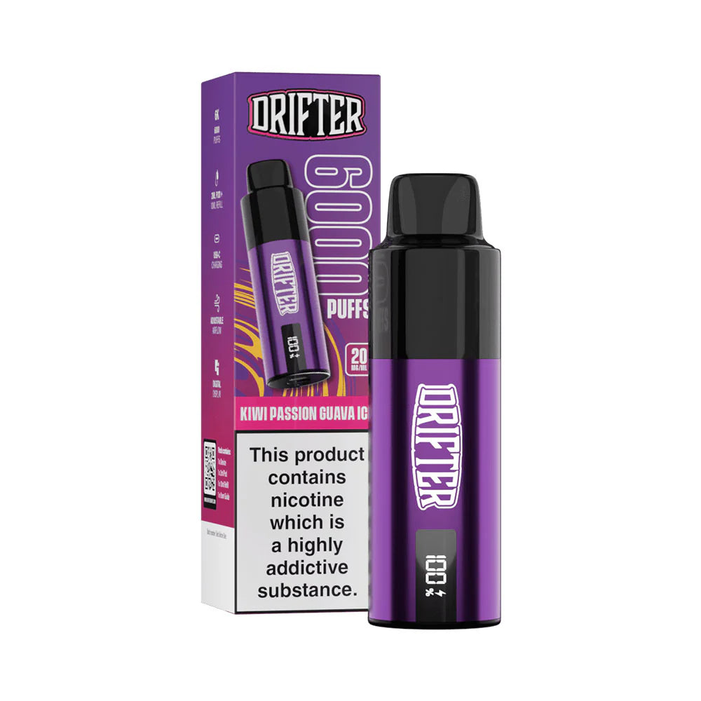 Drifter 6K Kit Kiwi Passion Guava Ice 20mg