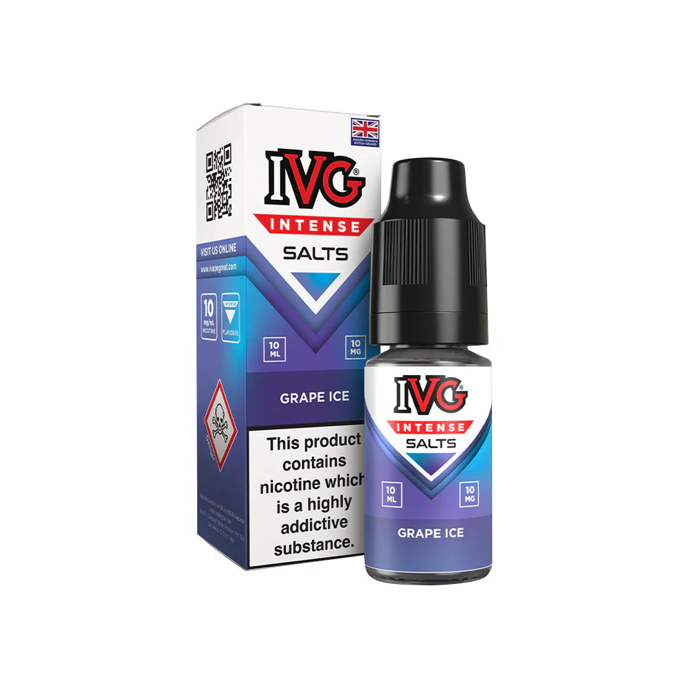 IVG Intense Nic Salts Grape Ice 20mg