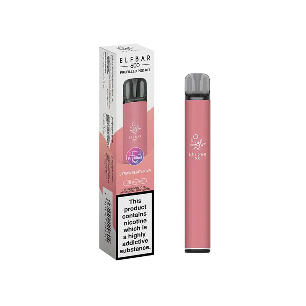 ELFbar 600 Rechargeable Kit Strawberry Kiwi