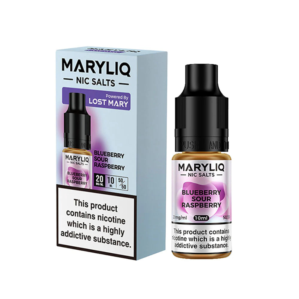 MaryLiq Nic Salt Blueberry Sour Raspberry 20mg