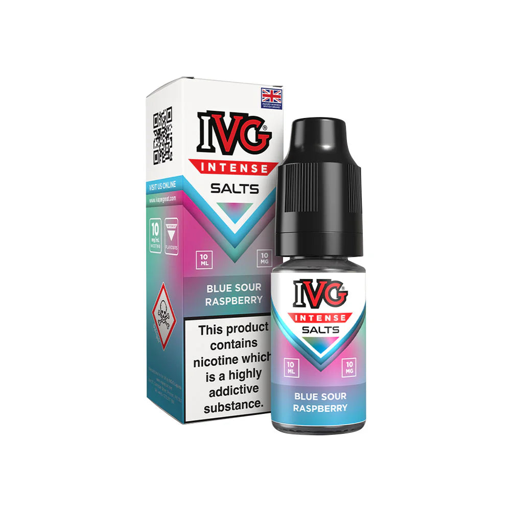 IVG Intense Nic Salts Blue Sour Raspberry 20mg