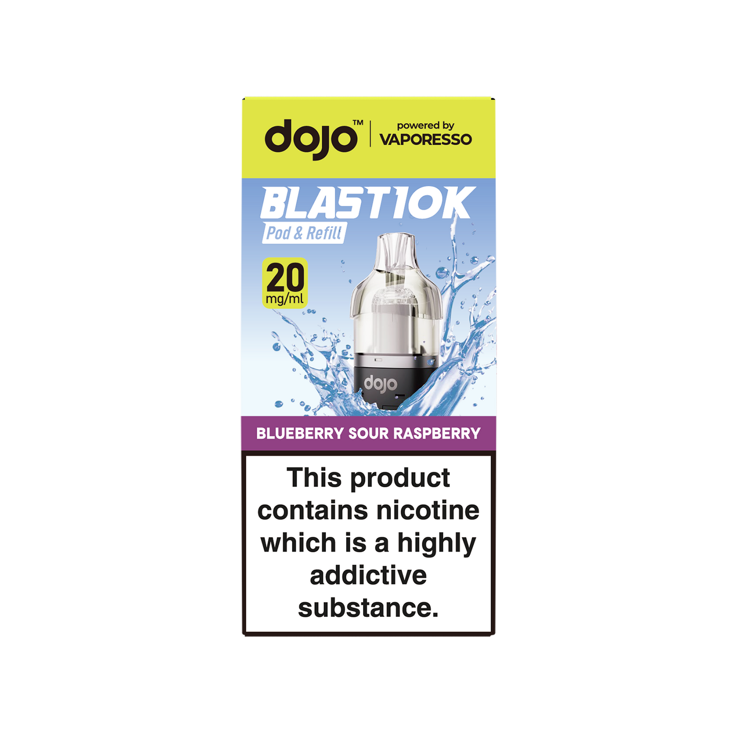 Dojo Blast 10K Kit Blueberry Sour Raspberry