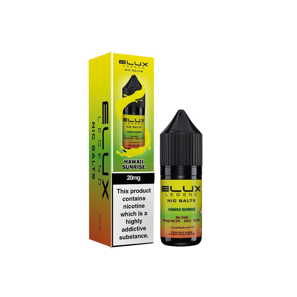Elux Legend Nic Salts Hawaii Sunrise 10mg