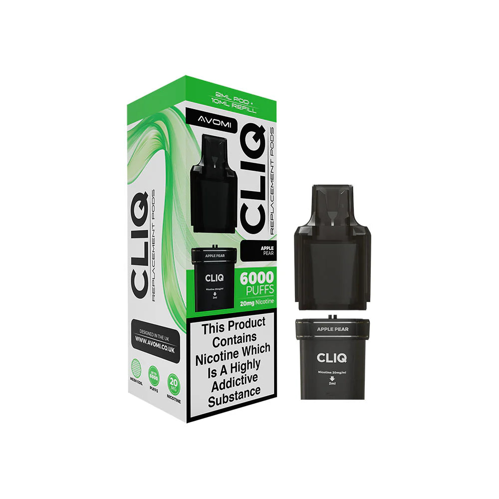 Avomi Cliq Prefilled Replacement Pod Apple Pear
