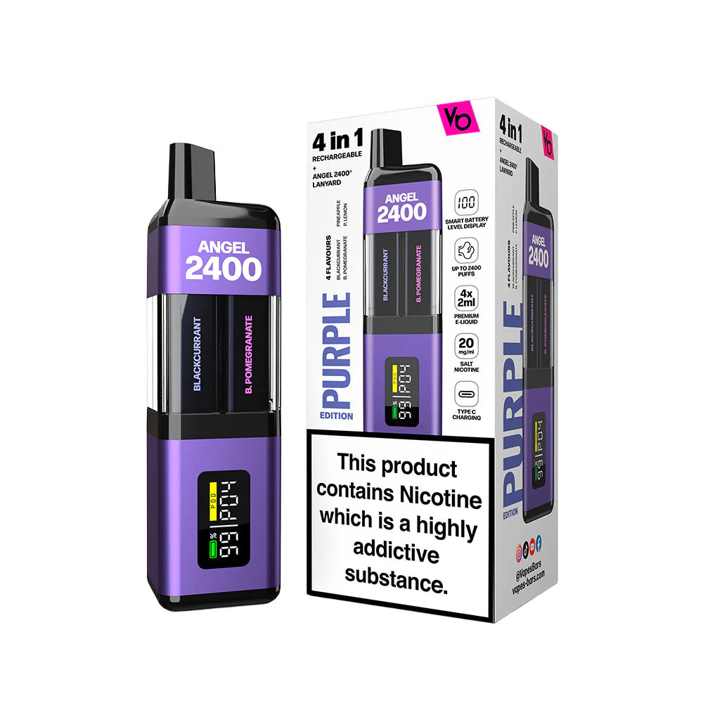 Vapes Bars Angel 2400 Purple Edition 20mg