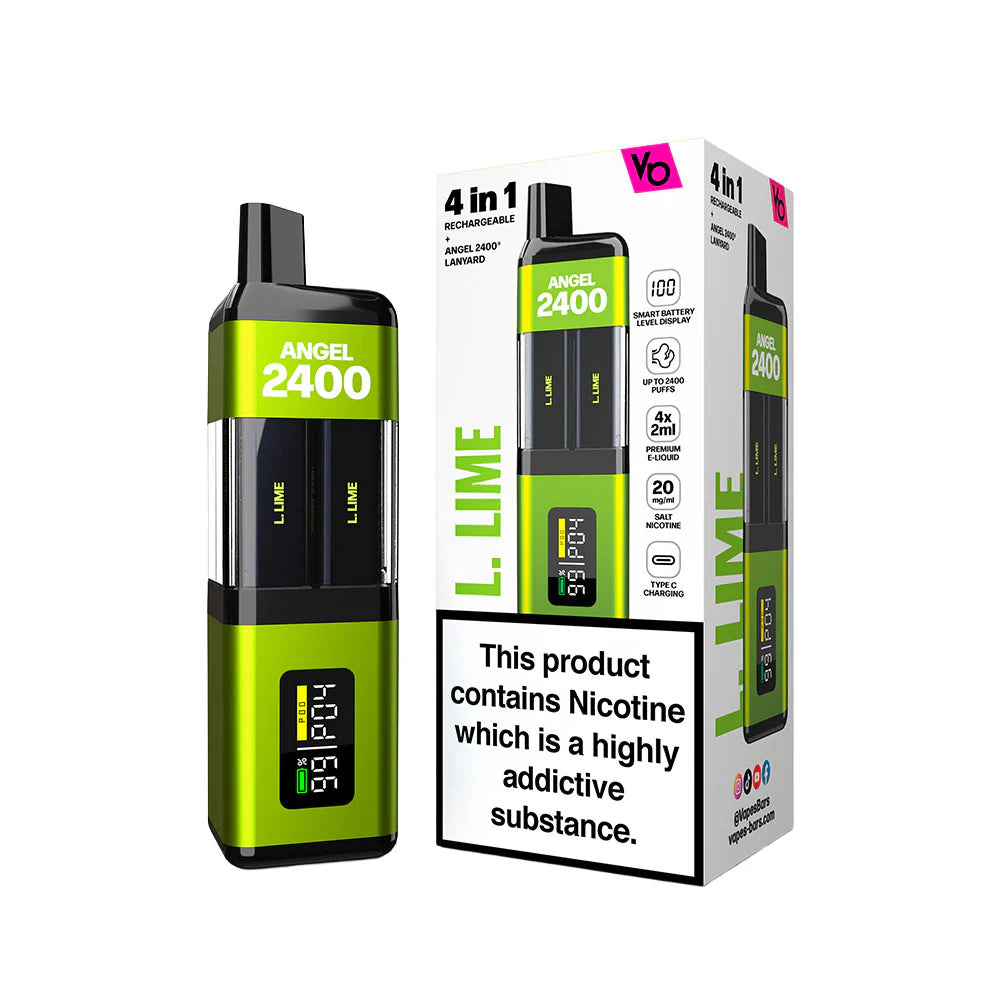 Vapes Bars Angel 2400 L.Lime 20mg
