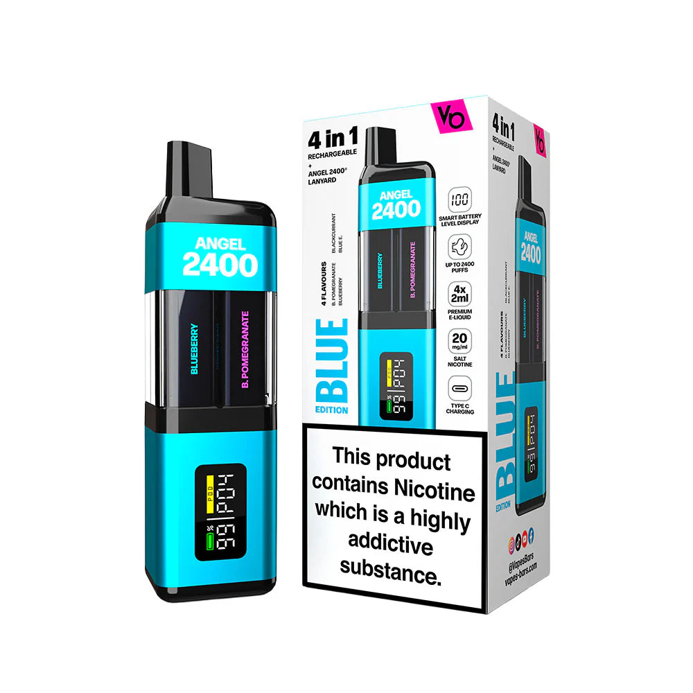 Vapes Bars Angel 2400 Blue Edition 20mg