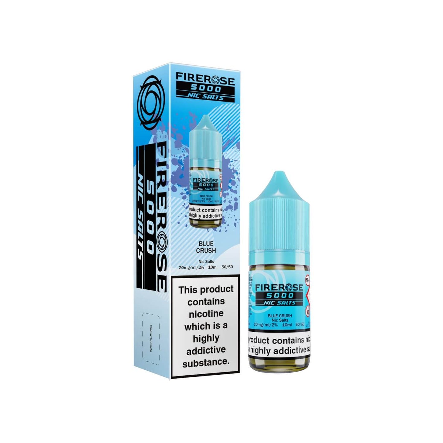 Firerose 5000 Nic Salts Blue Crush 10mg