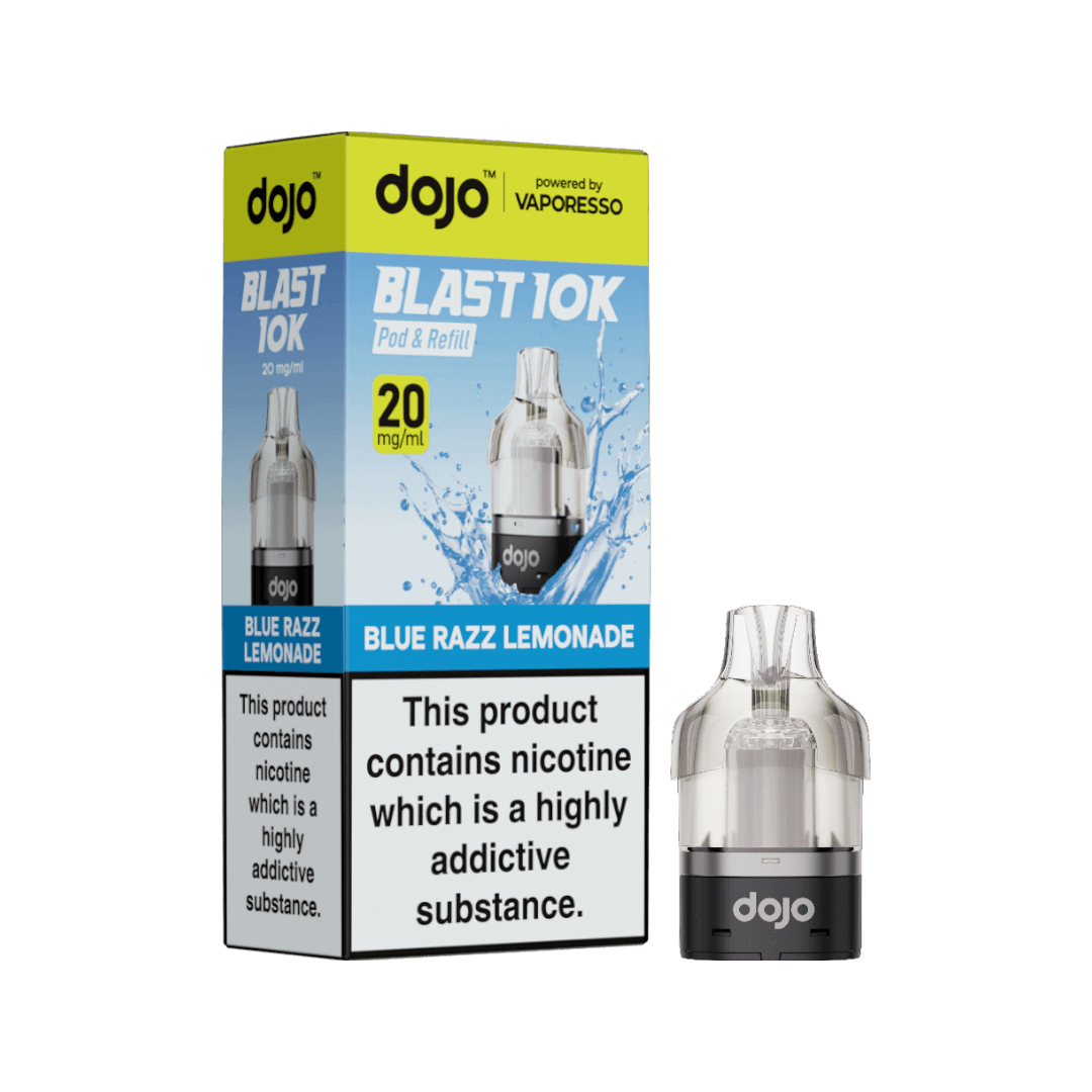 Dojo Blast 10K Replacement Pod Blue Razz Lemonade