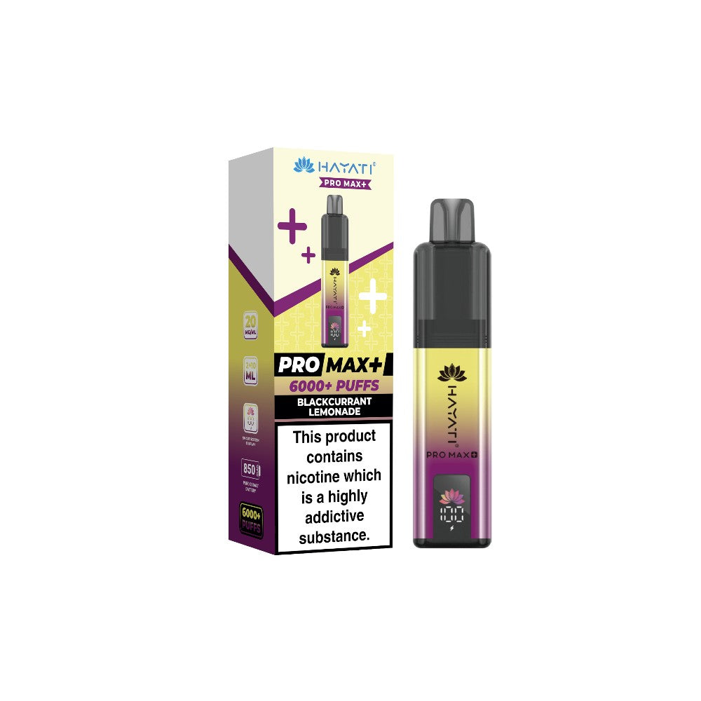 Hayati Pro Max+ Kit Blackcurrant Lemonade