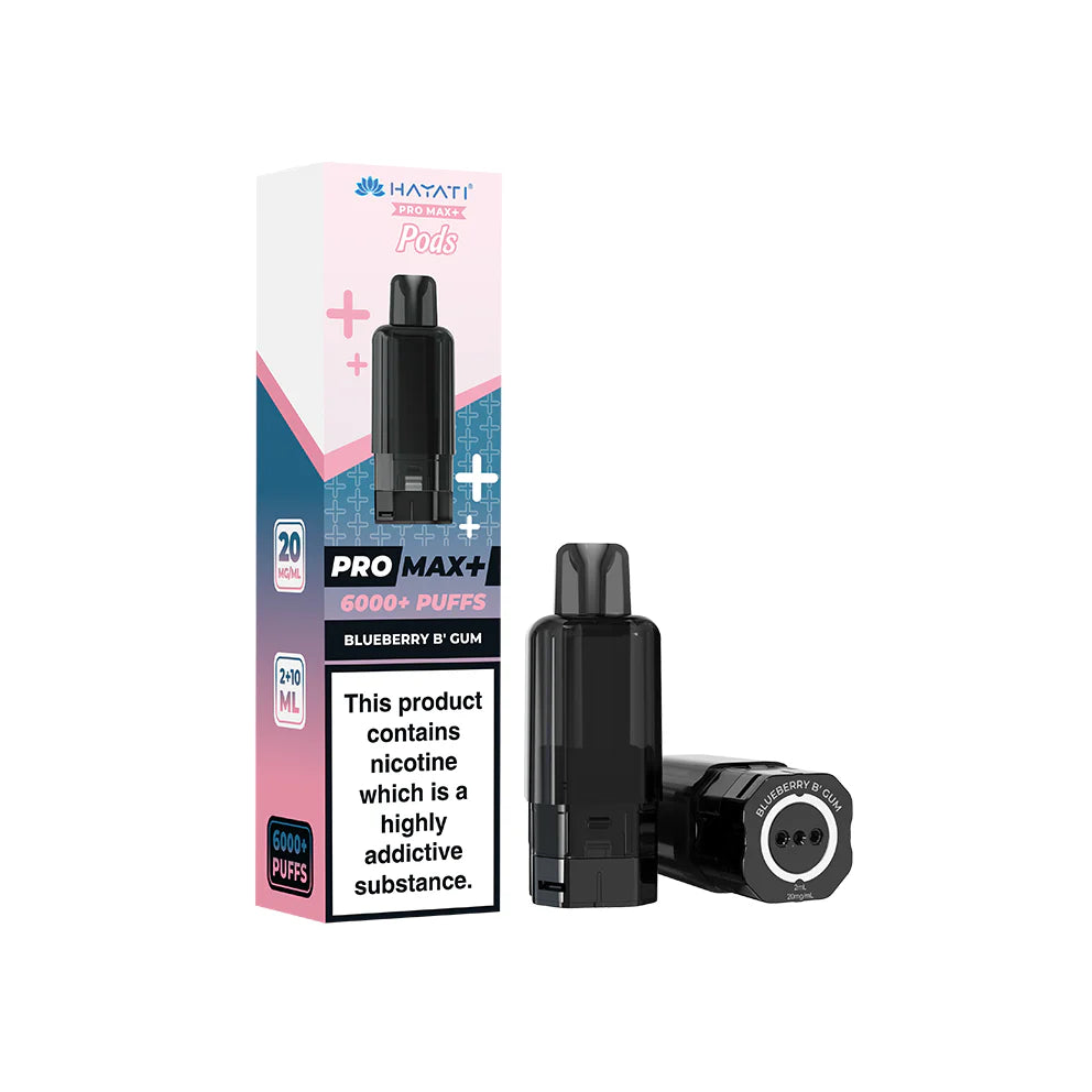 Hayati Pro Max+ Pods 20mg Blueberry B' Gum
