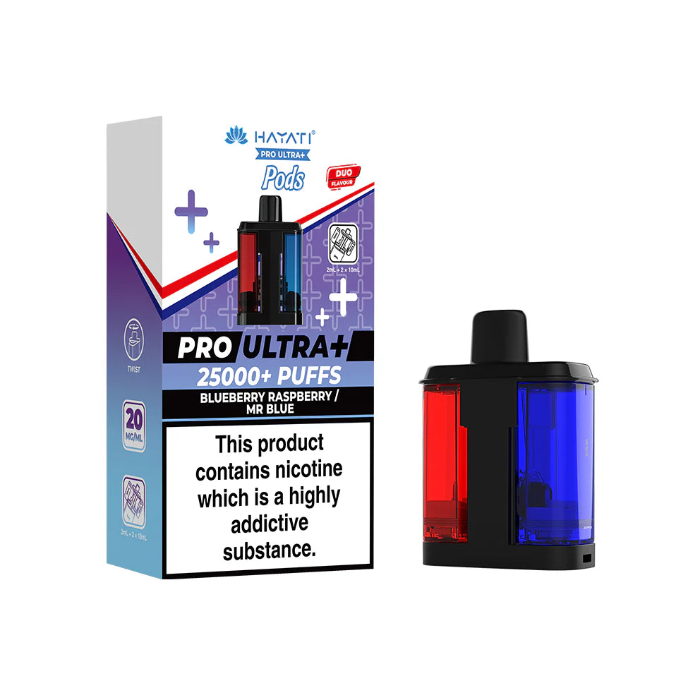Hayati Pro Ultra+ Refill Pod Blueberry Raspberry / Mr Blue