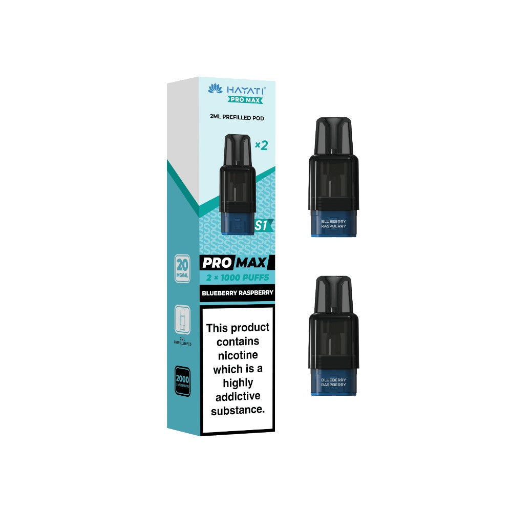 Hayati Pro Max S1 Pod Blueberry Raspberry