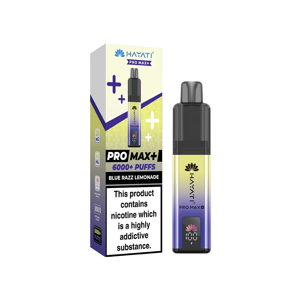 Hayati Pro Max+ Kit 20mg Blue Razz Lemonade