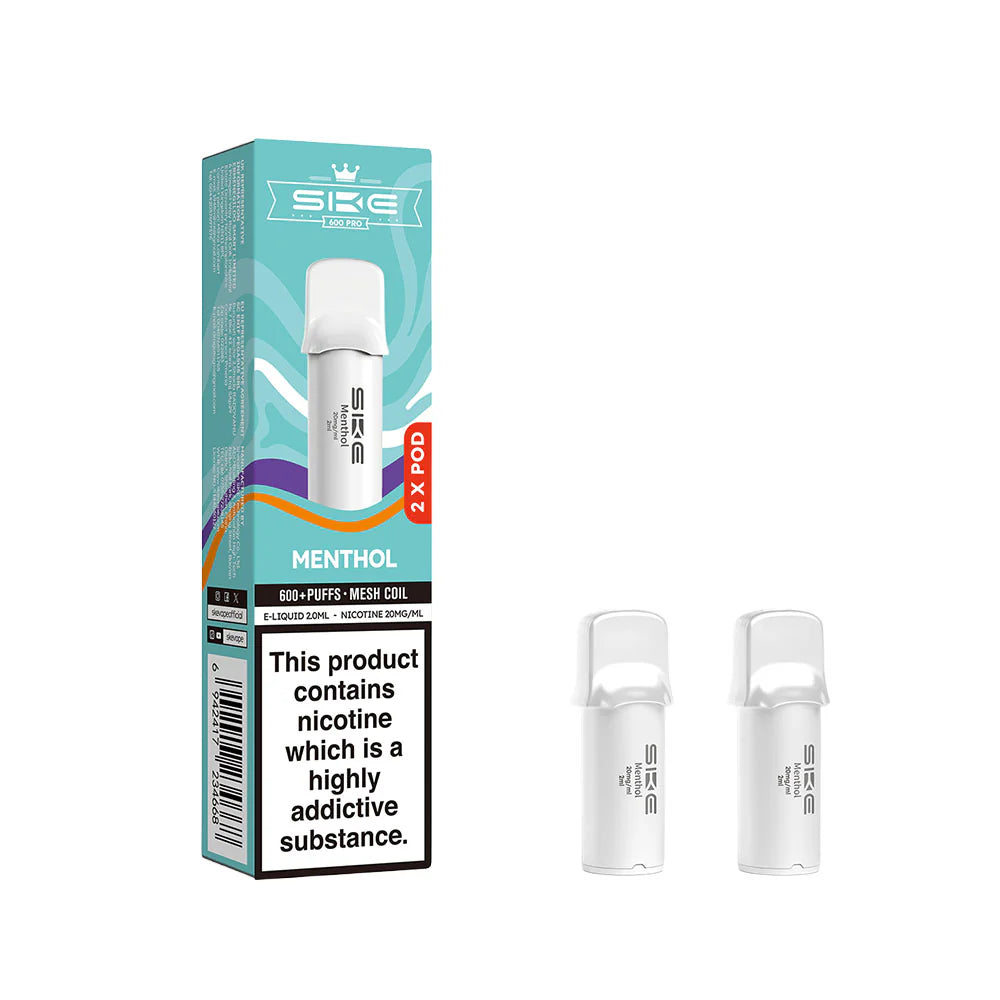 Crystal 600 Pro Pods Menthol