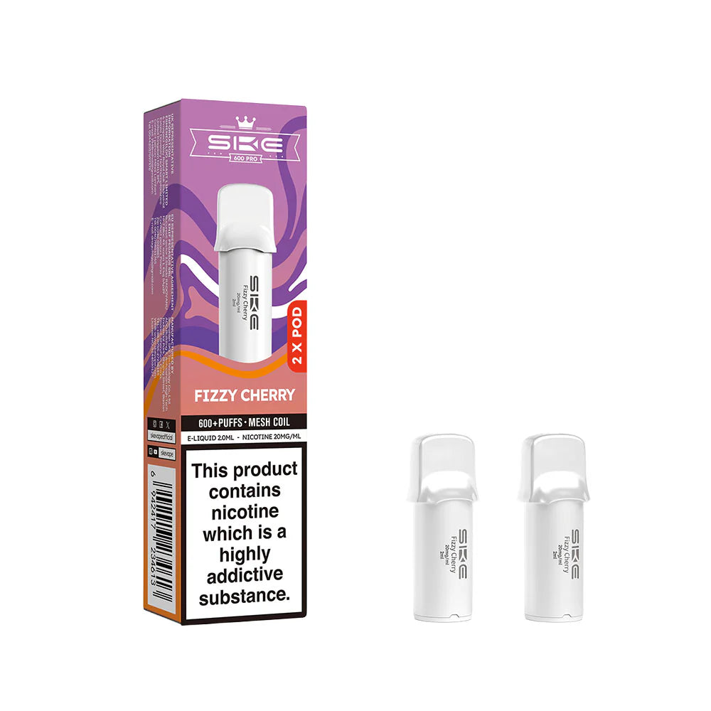 Crystal 600 Pro Pods Fizzy Cherry