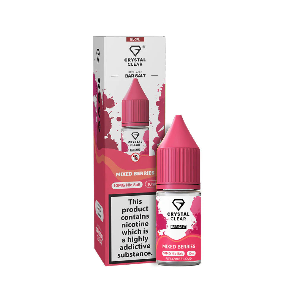 Crystal Clear 10ml Mixed Berries 20mg