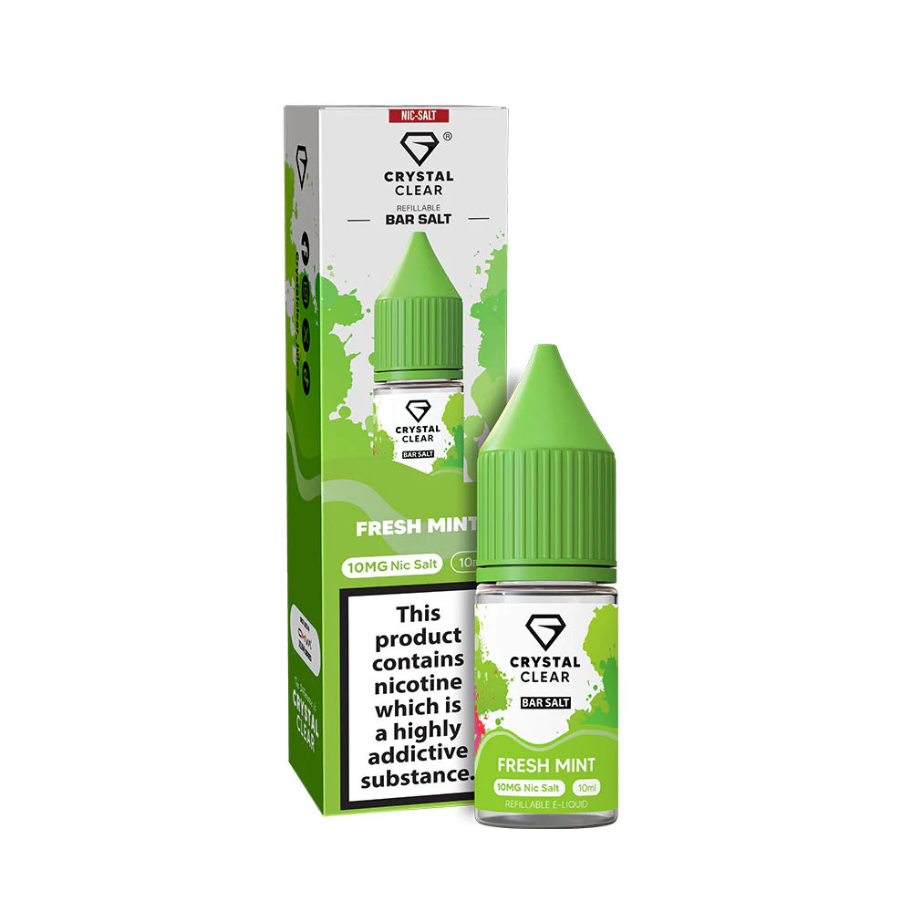 Crystal Clear 10ml Fresh Mint 20mg
