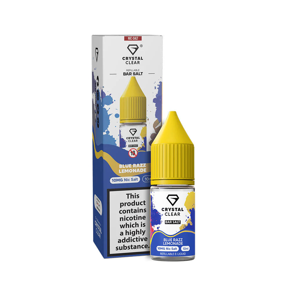 Crystal Clear 10ml Blue Razz Lemonade 20mg