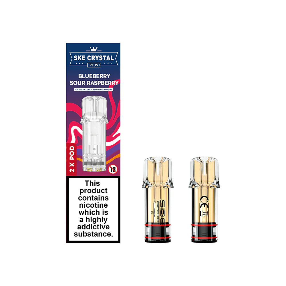 Crystal Plus Pod - Blueberry Sour Raspberry