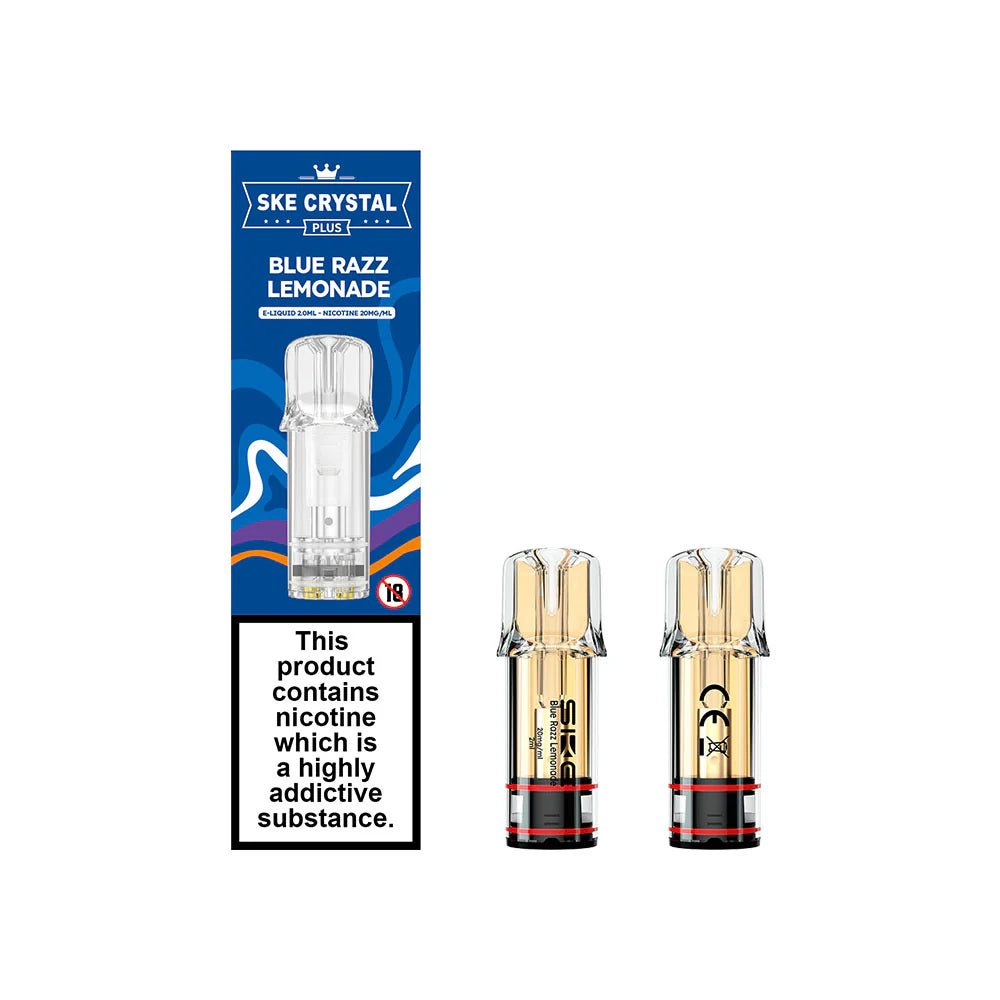 Crystal Plus Pod - Blue Razz Lemonade