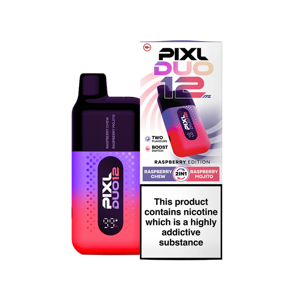 PIXL DUO 12 Starter Kit Raspberry Edition 20mg