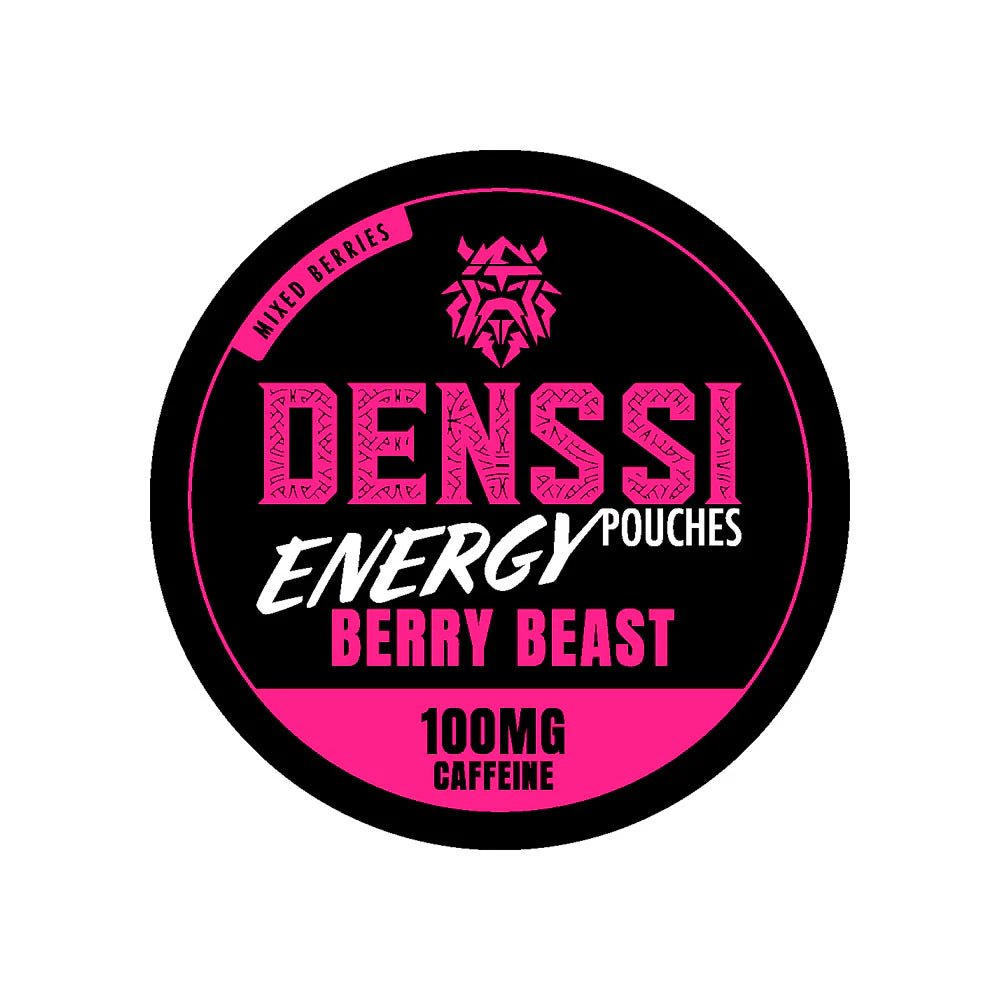 Denssi Energy Berry Beast Caffeine Pouch 100mg