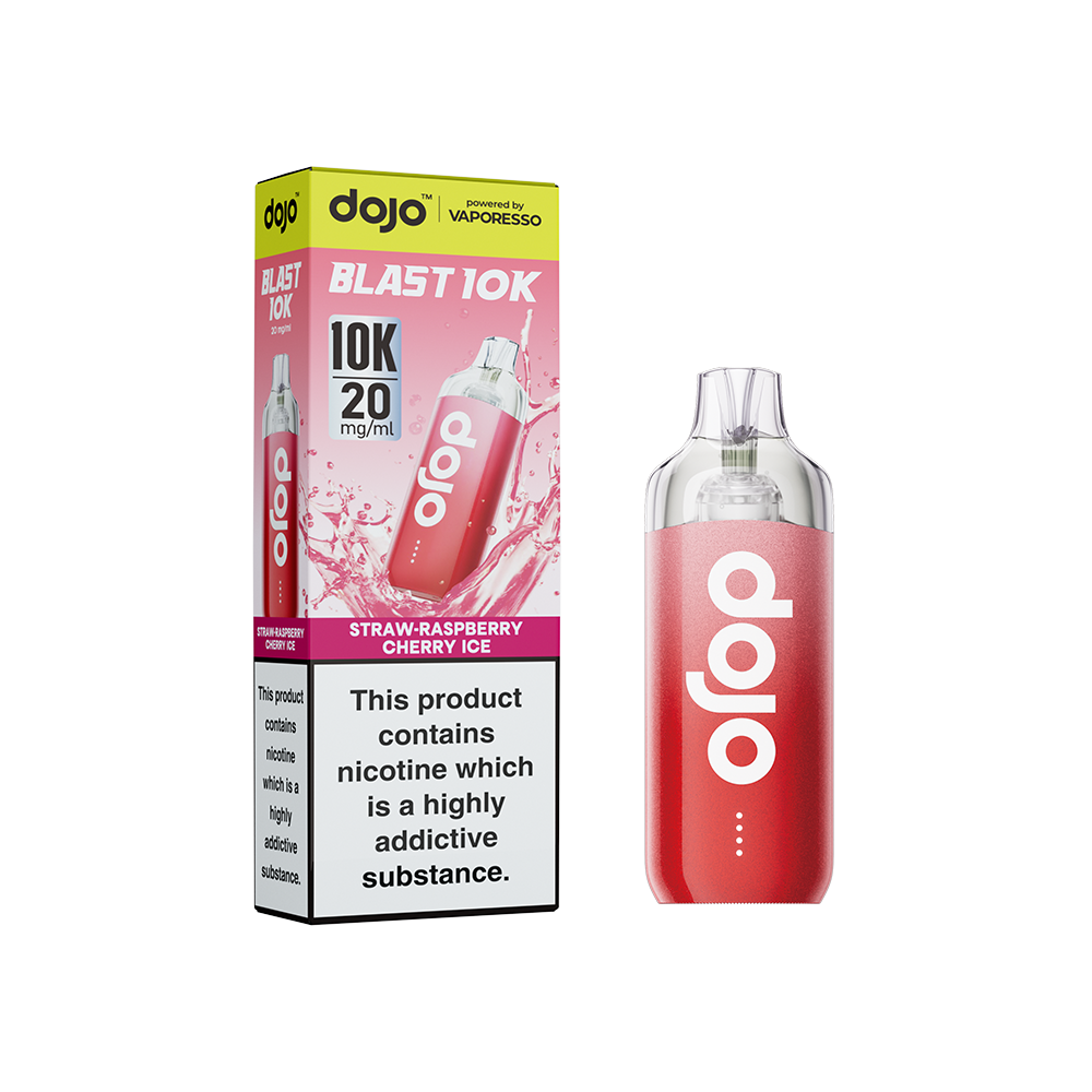 Dojo Blast 10K Kit Straw-Raspberry Cherry Ice